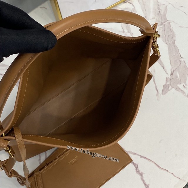 YSL专柜款女包 聖羅蘭經典款HOBO TAG手袋 YSL手提肩背斜挎包 635266  jjh1074